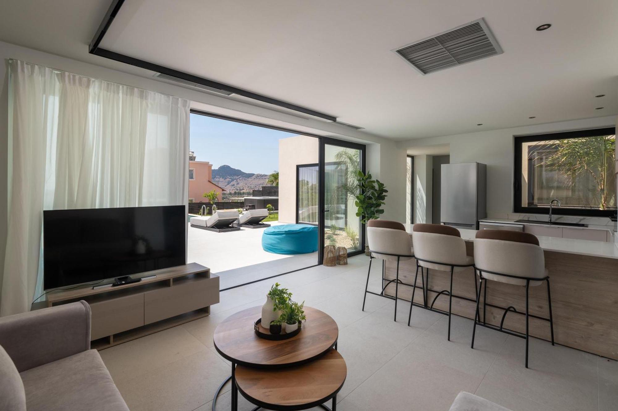 コリンビア Trapezia Luxury Livingヴィラ エクステリア 写真